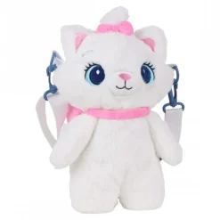 Bolso Peluche Disney Marie 100% Poliéster Blanco