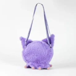 Bolso Peluche Hello Kitty Kuromi 100% Polyester Morado