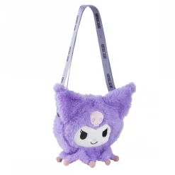 Bolso Peluche Hello Kitty Kuromi 100% Polyester Morado