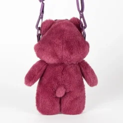 Bolso Peluche Lotso Toy Story Fucsia 100% Poliéster