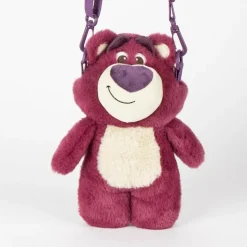 Bolso Peluche Lotso Toy Story Fucsia 100% Poliéster