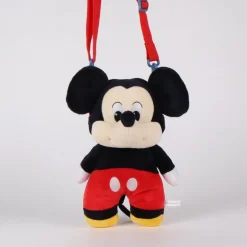 Bolso Peluche Mickey 100% Polyester Rojo