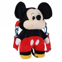 Bolso Peluche Mickey 100% Polyester Rojo