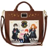 Bolso Tote Convertible Harry Potter brillis Loungefly