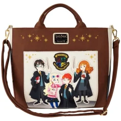 Bolso Tote Convertible Harry Potter brillis Loungefly