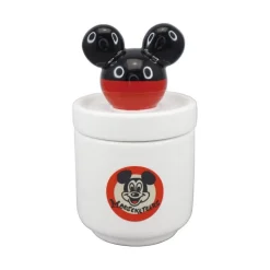 Bote Ceramica Con Tapa 3D Disney 100 Mickey Mouse
