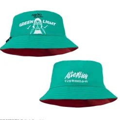 Bucket Hat reversible rojo y verde de Squid Game