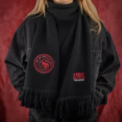 Bufanda blasón Targaryen Juego de Tronos