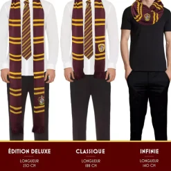 Bufanda de lujo Gryffindor Harry Potter