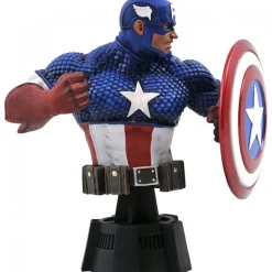 Busto Capitán América Marvel Animated 15 cm Diamond Select Toys