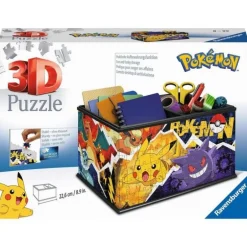 Caja de Almacenamiento Puzzle 3D Ravensburger Pokémon