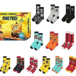 Caja regalo 12 pares calcetines One Piece