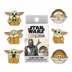 Caja Sorpresa Pin Sello Baby Yoda de The Mandalorian, Loungefly
