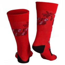 Calcetines Harley Quinn Rojos Talla 36/43