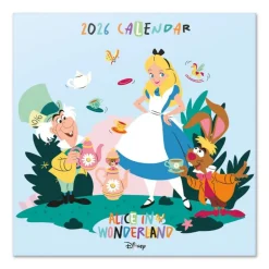 Calendario 2026 Disney Alicia en el País de las Maravillas 30x30 cm
