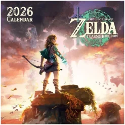 Calendario 2026 The Legend of Zelda 30x30 cm