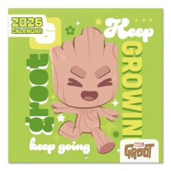 Calendario 2026 30x30 Marvel Yo Soy Groot