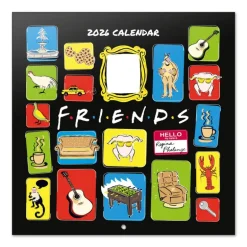 Calendario de pared Friends 2026, 30x30 cm