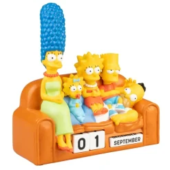 Calendario Perpetuo 3D The Simpsons Familia Resina