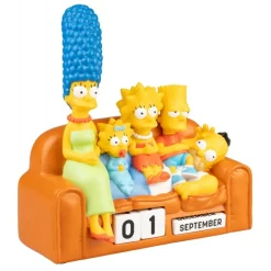 Calendario Perpetuo 3D The Simpsons Familia Resina
