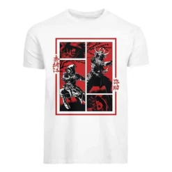 Camiseta Assassin's Creed Shadows Panels 100% Algodón
