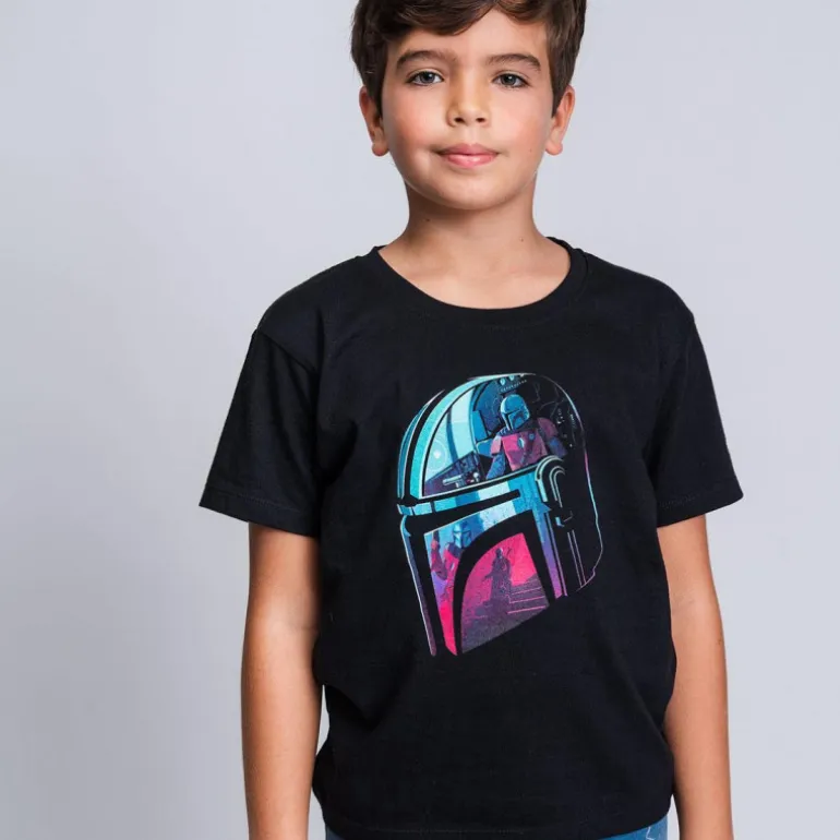 Camiseta casco de The Mandalorian