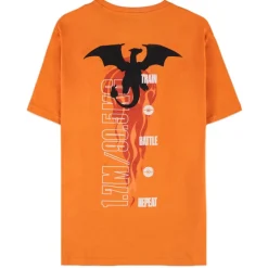 Camiseta Charizard Pokemon Orange