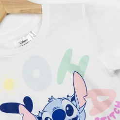 Camiseta Corta Infantil de Stitch - Disney Classics