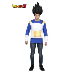 Camiseta Disfraz de Vegeta de Dragon Ball para hombre