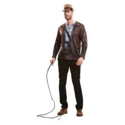 Camiseta disfraz Indiana Jones para Hombre