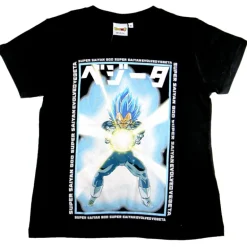 Camiseta Infantil Vegeta Super Saiyan Dragon Ball