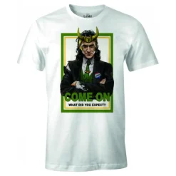 Camiseta Loki Marvel Presidente Blanca