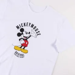 Camiseta Mickey Mouse blanca Disney