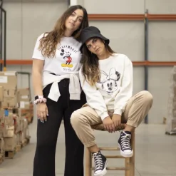 Camiseta Mickey Mouse blanca Disney