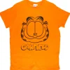 Camiseta Naranja Garfield