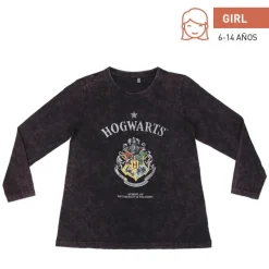 Camiseta niña manga larga Harry Potter
