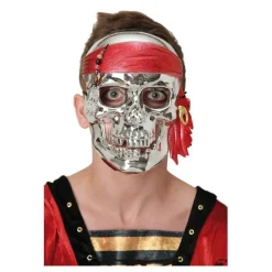 Careta Calavera Metálica