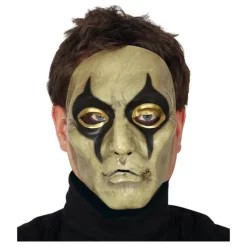 Careta de Arlequín con Ojos Dorados