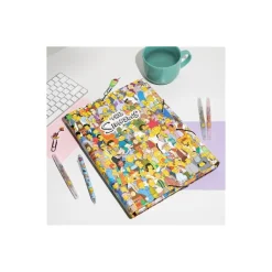 Carpeta Solapas Premium The Simpsons con Cierre Elástico