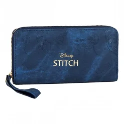 Cartera de Polipiel Azul de Stitch 100% PU