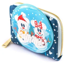 Cartera Loungefly Mickey & Minnie Bola de nieve