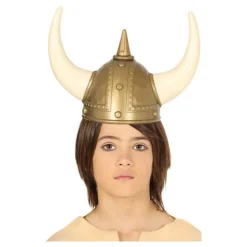 Casco de Vikingo con Cuernos para niño