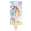 Cepillo de Pelo Infantil Bluey Rectangular, 100% Plástico ABS - Rosa