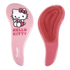 Cepillo Desenredante Hello Kitty Fucsia