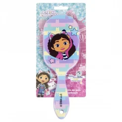 Cepillo Rectangular Infantil de Gabby's Dollhouse, 100% ABS, Púrpura