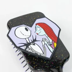 Cepillo Rectangular Nightmare Before Christmas de Plástico Negro