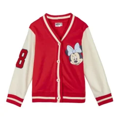 Chaqueta infantil Cotton Brushed Baseball Minnie