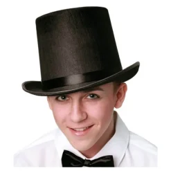 Chistera de fieltro negra