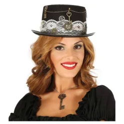 Chistera Steampunk Negra