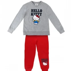 Chándal Hello Kitty para Niñas 6-12 Años, Algodón y Poliéster